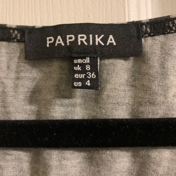 NWOT Paprika Cut Out, Low V Midi Dress, Size Small (US 4) - Picture 2 of 6